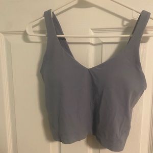 chambray lululemon align tank